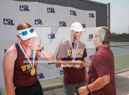 Thumbnail 2 in UIL Tennis 1A & 2A Boys Finals (Awards) photogallery.