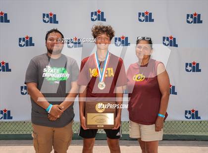 Thumbnail 3 in UIL Tennis 1A & 2A Boys Finals (Awards) photogallery.