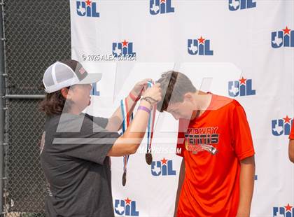 Thumbnail 3 in UIL Tennis 1A & 2A Boys Finals (Awards) photogallery.