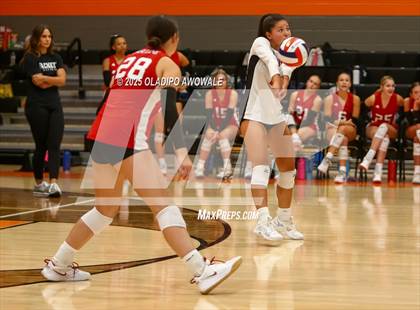 Thumbnail 3 in Ursuline Academy vs Flower Mound (Battle for the Rock Tournament) photogallery.