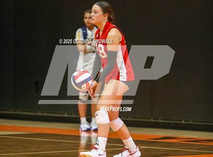 Thumbnail 3 in Ursuline Academy vs Flower Mound (Battle for the Rock Tournament) photogallery.