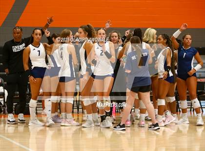 Thumbnail 1 in Ursuline Academy vs Flower Mound (Battle for the Rock Tournament) photogallery.