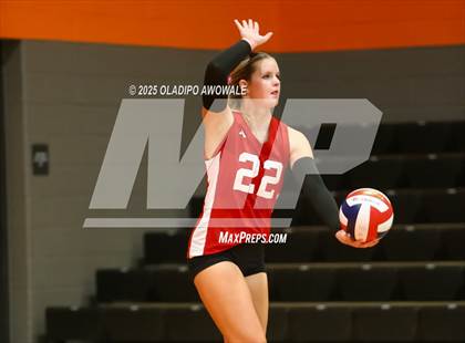 Thumbnail 2 in Ursuline Academy vs Flower Mound (Battle for the Rock Tournament) photogallery.
