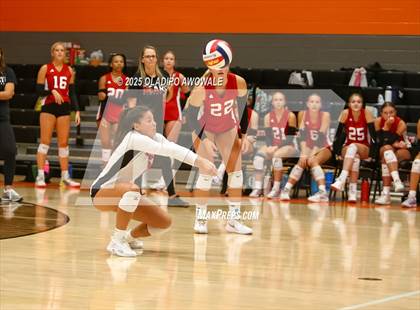 Thumbnail 2 in Ursuline Academy vs Flower Mound (Battle for the Rock Tournament) photogallery.