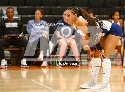 Thumbnail 2 in Ursuline Academy vs Flower Mound (Battle for the Rock Tournament) photogallery.