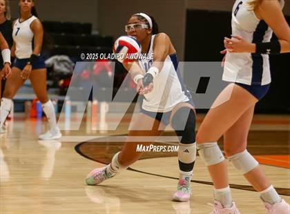 Thumbnail 2 in Ursuline Academy vs Flower Mound (Battle for the Rock Tournament) photogallery.
