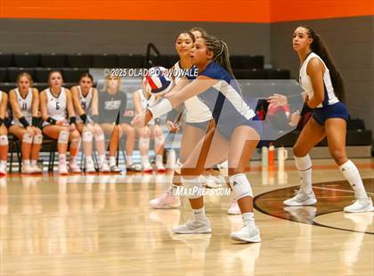 Thumbnail 3 in Ursuline Academy vs Flower Mound (Battle for the Rock Tournament) photogallery.