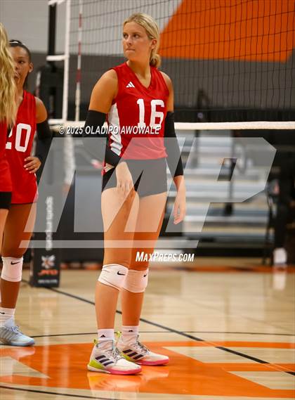 Thumbnail 1 in Ursuline Academy vs Flower Mound (Battle for the Rock Tournament) photogallery.