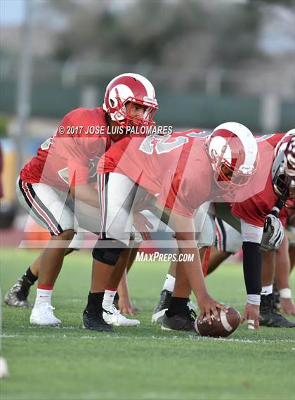 Thumbnail 1 in Granite Hills vs Desert Mirage (Riverside Prep Scrimmage) photogallery.