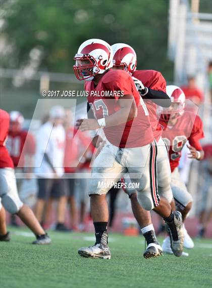 Thumbnail 3 in Granite Hills vs Desert Mirage (Riverside Prep Scrimmage) photogallery.
