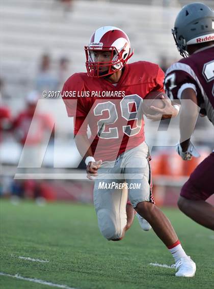Thumbnail 2 in Granite Hills vs Desert Mirage (Riverside Prep Scrimmage) photogallery.