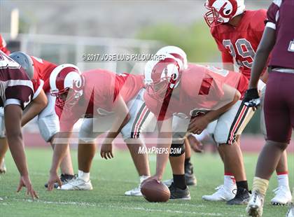 Thumbnail 2 in Granite Hills vs Desert Mirage (Riverside Prep Scrimmage) photogallery.