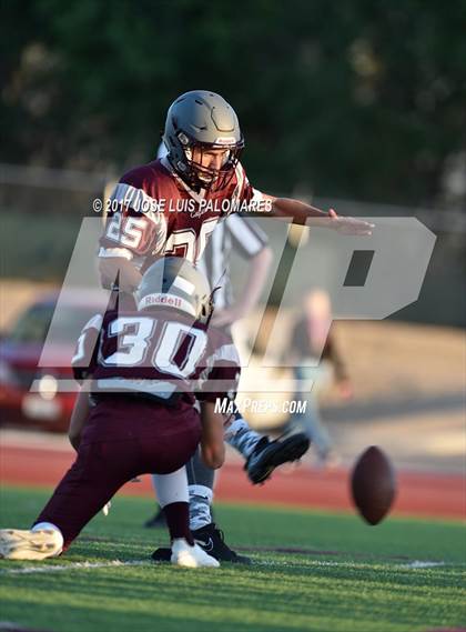 Thumbnail 2 in Granite Hills vs Desert Mirage (Riverside Prep Scrimmage) photogallery.
