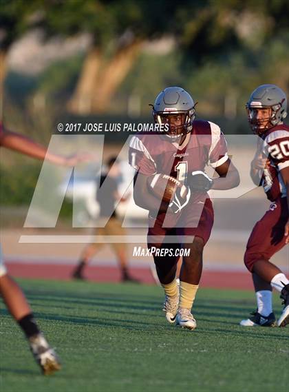Thumbnail 2 in Granite Hills vs Desert Mirage (Riverside Prep Scrimmage) photogallery.