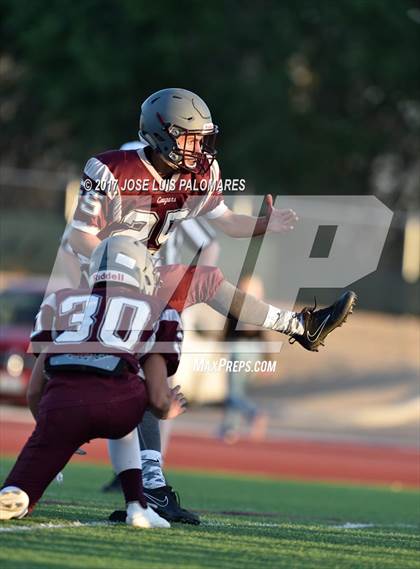 Thumbnail 3 in Granite Hills vs Desert Mirage (Riverside Prep Scrimmage) photogallery.