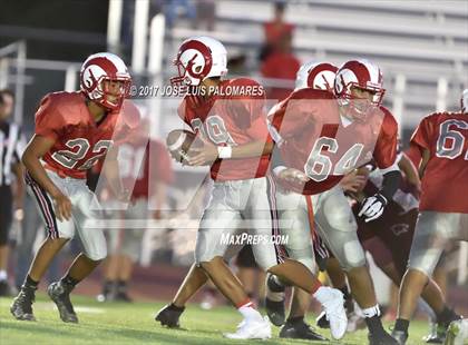 Thumbnail 2 in Granite Hills vs Desert Mirage (Riverside Prep Scrimmage) photogallery.