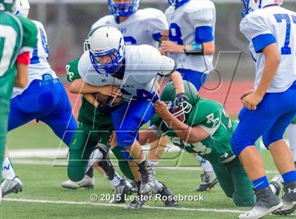 Thumbnail 3 in Rockport-Fulton vs La Vernia Freshman White photogallery.