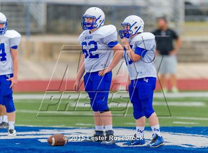 Thumbnail 1 in Rockport-Fulton vs La Vernia Freshman White photogallery.