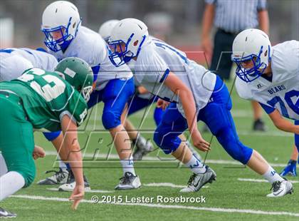 Thumbnail 1 in Rockport-Fulton vs La Vernia Freshman White photogallery.