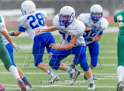 Thumbnail 2 in Rockport-Fulton vs La Vernia Freshman White photogallery.
