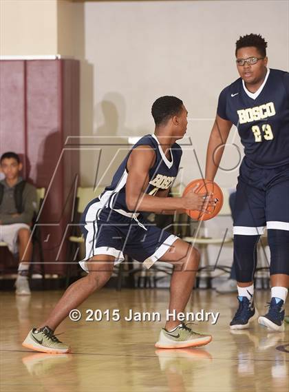Thumbnail 1 in Glacier Peak vs. St. John Bosco (MaxPreps Holiday Classic) photogallery.