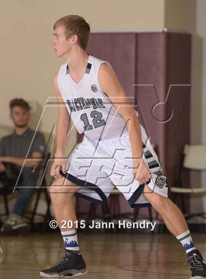 Thumbnail 2 in Glacier Peak vs. St. John Bosco (MaxPreps Holiday Classic) photogallery.