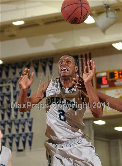 Thumbnail 1 in Sheldon vs. Bishop O'Dowd (Father Barry Christmas Classic) photogallery.