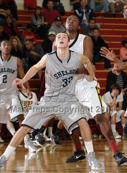Thumbnail 2 in Sheldon vs. Bishop O'Dowd (Father Barry Christmas Classic) photogallery.