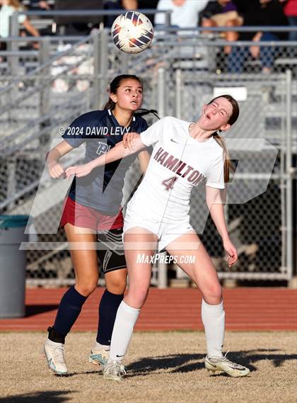 Thumbnail 2 in Hamilton @ Perry (6A Quarterfinal) photogallery.