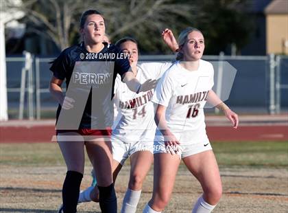 Thumbnail 2 in Hamilton @ Perry (6A Quarterfinal) photogallery.