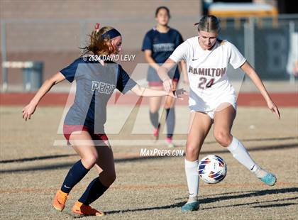 Thumbnail 3 in Hamilton @ Perry (6A Quarterfinal) photogallery.