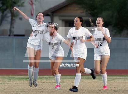 Thumbnail 2 in Hamilton @ Perry (6A Quarterfinal) photogallery.
