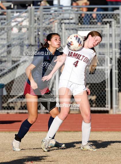 Thumbnail 3 in Hamilton @ Perry (6A Quarterfinal) photogallery.