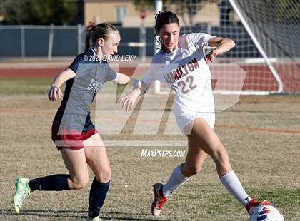Thumbnail 1 in Hamilton @ Perry (6A Quarterfinal) photogallery.