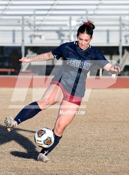 Thumbnail 1 in Hamilton @ Perry (6A Quarterfinal) photogallery.