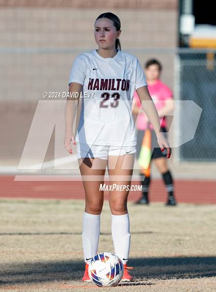 Thumbnail 2 in Hamilton @ Perry (6A Quarterfinal) photogallery.