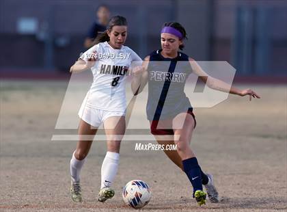 Thumbnail 2 in Hamilton @ Perry (6A Quarterfinal) photogallery.
