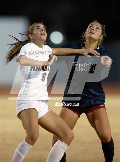 Thumbnail 3 in Hamilton @ Perry (6A Quarterfinal) photogallery.