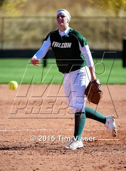 Thumbnail 1 in Falcon vs. Pueblo West (CHSAA State 4A First Round) photogallery.