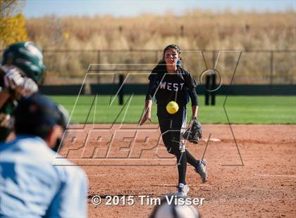 Thumbnail 3 in Falcon vs. Pueblo West (CHSAA State 4A First Round) photogallery.