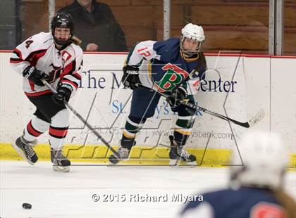 Thumbnail 1 in Berlin vs Bishop Brady/Trinity (NHIAA Semifinal) photogallery.