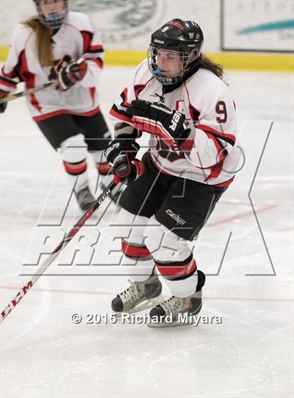 Thumbnail 3 in Berlin vs Bishop Brady/Trinity (NHIAA Semifinal) photogallery.