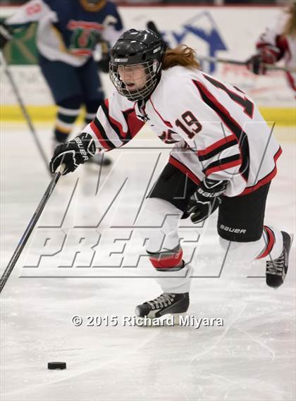 Thumbnail 1 in Berlin vs Bishop Brady/Trinity (NHIAA Semifinal) photogallery.