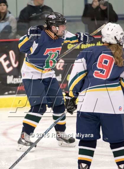 Thumbnail 2 in Berlin vs Bishop Brady/Trinity (NHIAA Semifinal) photogallery.