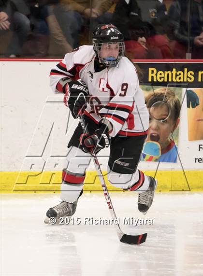 Thumbnail 3 in Berlin vs Bishop Brady/Trinity (NHIAA Semifinal) photogallery.