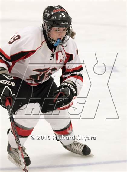 Thumbnail 3 in Berlin vs Bishop Brady/Trinity (NHIAA Semifinal) photogallery.