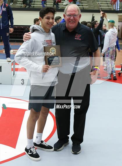 Thumbnail 3 in UIL 6A Regional Wrestling Championships (Awards) photogallery.