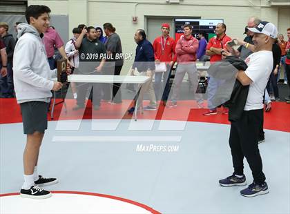 Thumbnail 1 in UIL 6A Regional Wrestling Championships (Awards) photogallery.