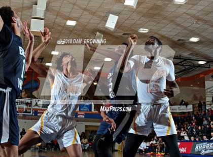 Thumbnail 2 in St. Frances Academy vs. Bella Vista College Preparatory School (Chick-Fil-A Classic National Division Championship) photogallery.