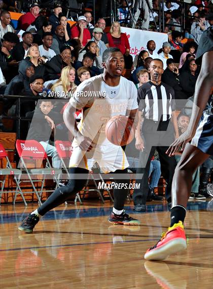 Thumbnail 2 in St. Frances Academy vs. Bella Vista College Preparatory School (Chick-Fil-A Classic National Division Championship) photogallery.